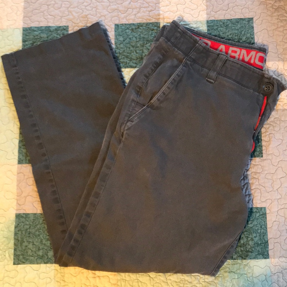 Under Armour cargo pants.